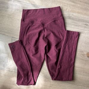 Bombshell Sportswear Maroon Leggings